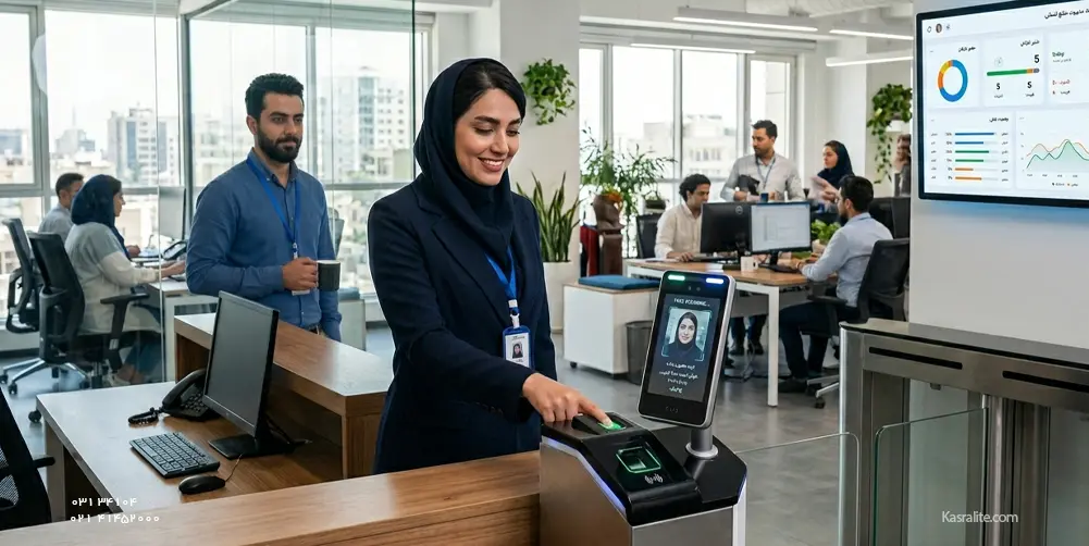 ثبت حضور و غیاب کارکنان